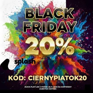BLACK FRIDAY. 20% ZĽAVA. KEFKY. A to je všetko, čo potrebujete vedieť! 🤯 Už ste pripravení na najväčšiu zubnú party roka?...